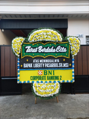 Papan Bunga Duka di Banyudono