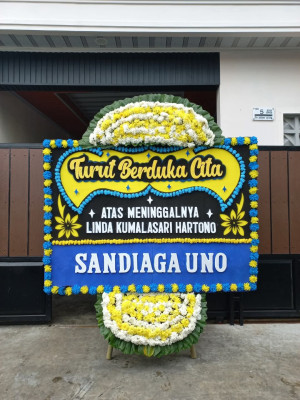 Papan Bunga Duka di Banyudono