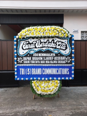 Papan Bunga Duka di Banyudono